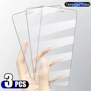 iPhone Full Cover Tempered Glass Screen Protector(3PCS