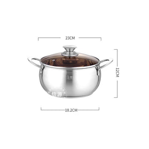 Stainless soup pot