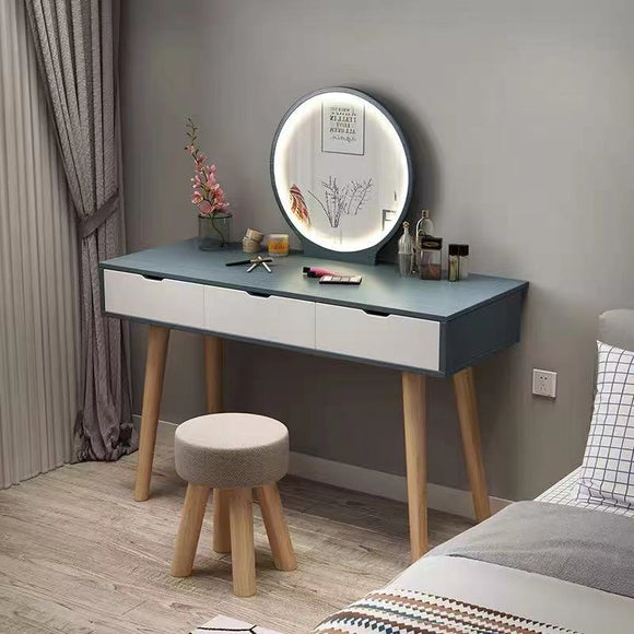 2021 Dressing cabinet+chair+LED Mirror
