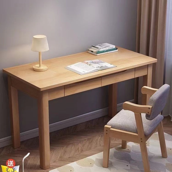 Solid wood study table
